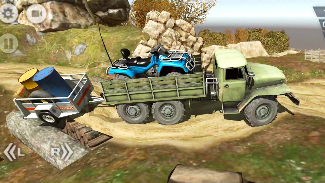 Military Truck Transporting ATV Off-Road | Truck Evolution : Offroad 2 Android Gameplay HD