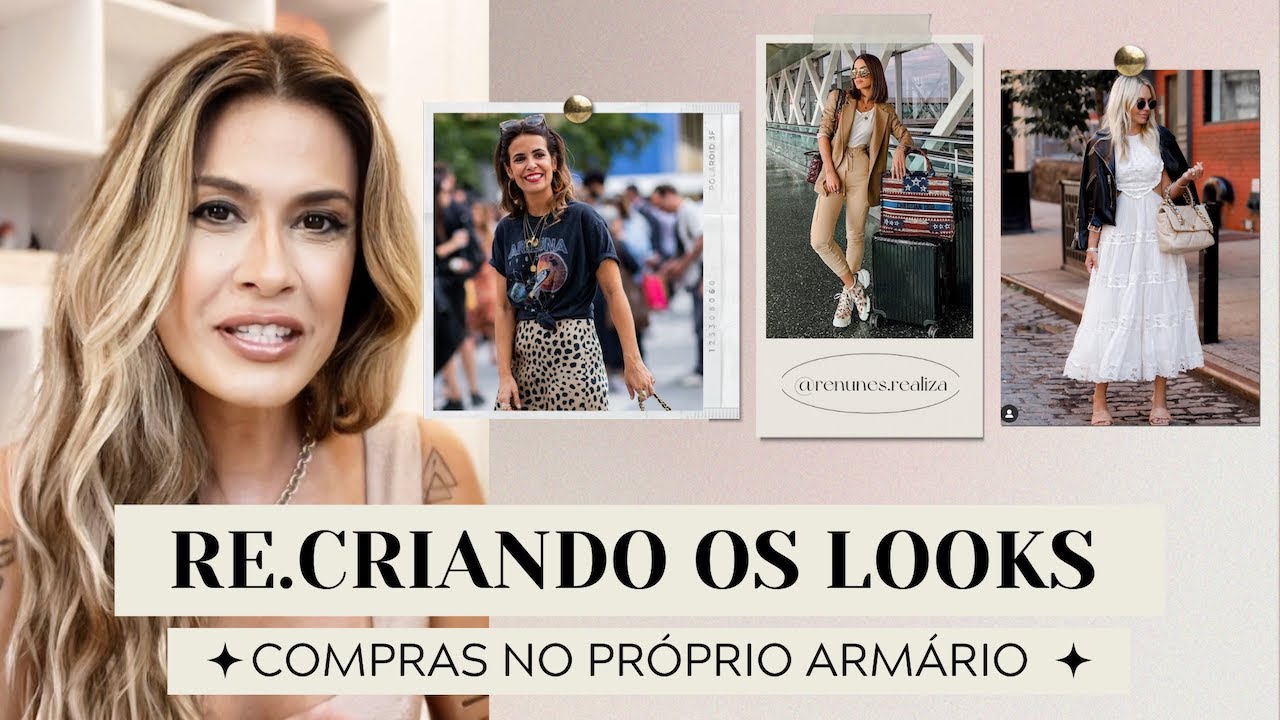 MODA: RECRIANDO LOOKS BÁSICOS - COM ESTILO | COMPRAS NO PRÓPRIO ARMÁRIO