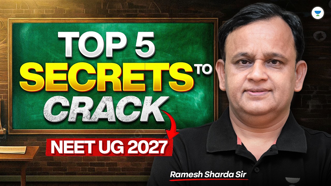 Top 5 Secrets to Crack NEET UG 2027  | Ramesh Sharda Sir's Winning Strategy