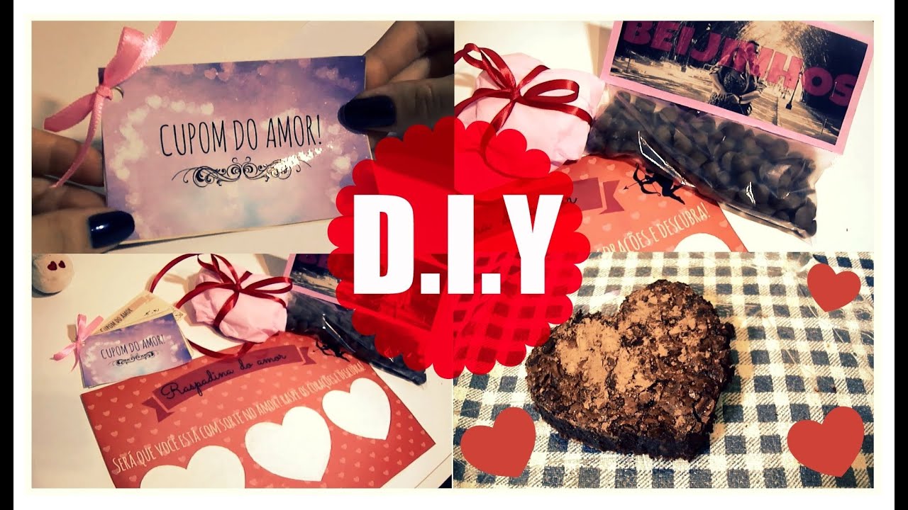 DIY: Presente para o dia dos namorados | 4 idéias!