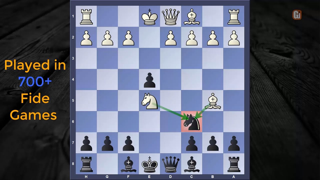 Шахматная ловушка 42 (4 коня итальянские)