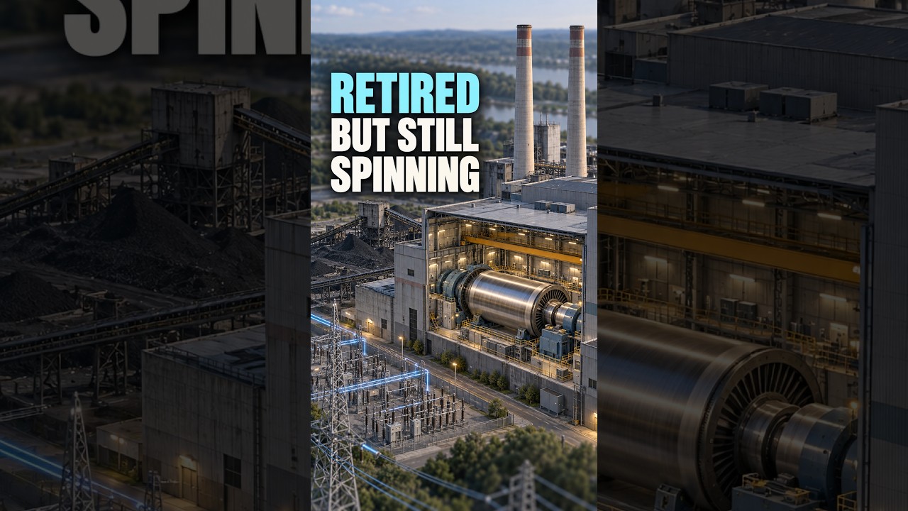 Why This Coal Plant Kept Spinning After It Stopped Burning