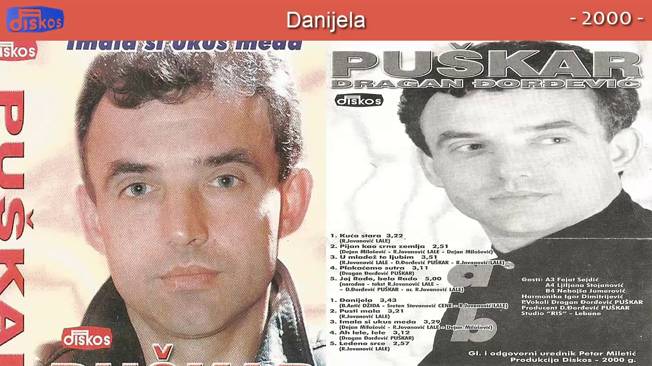Dragan Djordjevic Puskar - Danijela - (Audio 2000)