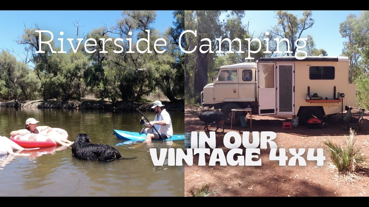 🌿 Weekend Escape to the Murray River | 1964 Land Rover 4x4 Camper Adventure 🚙☀️