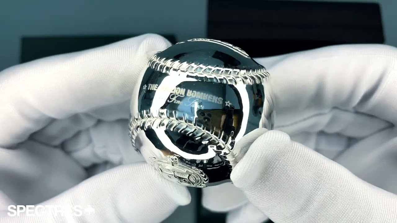 Nobody Had Ever Made a 3D Baseball in Silver Until We Did