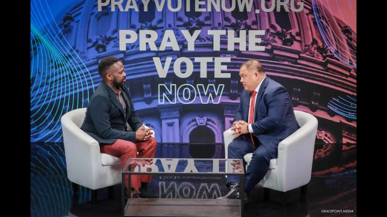 PRAY THE VOTE NOW BROADCAST- WITH MIKE KINGSLEY AND DR HERMAN MARTIR