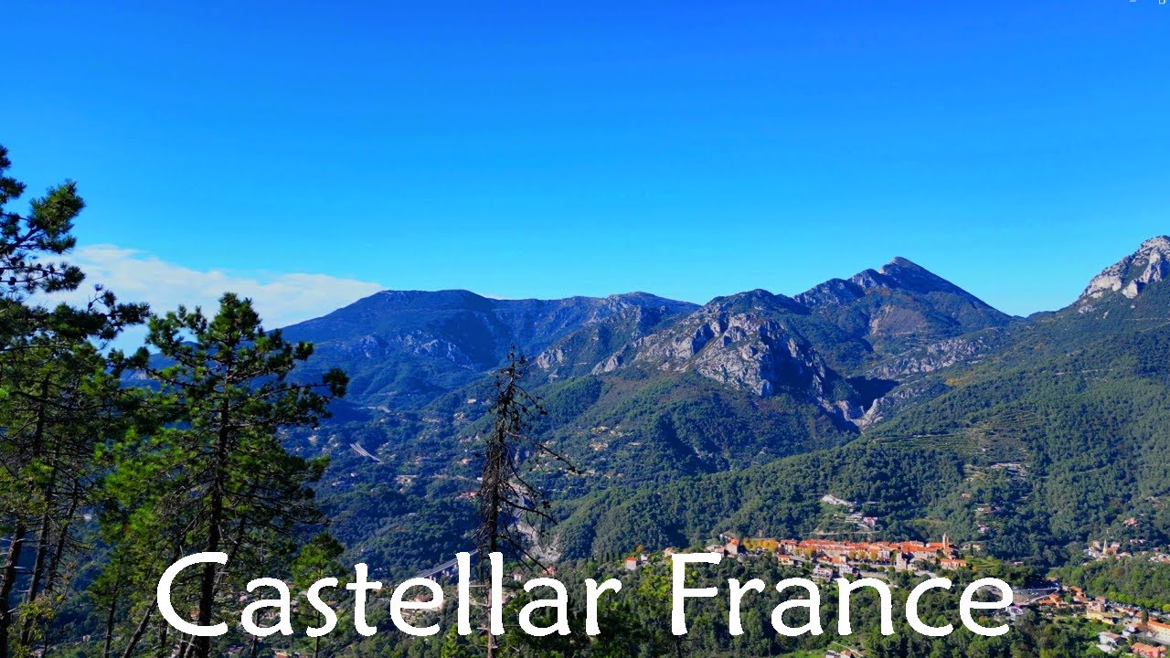 Most epic walk trails Castellar French Riviera Cote D'azur France Fly Nature Relaxing Music