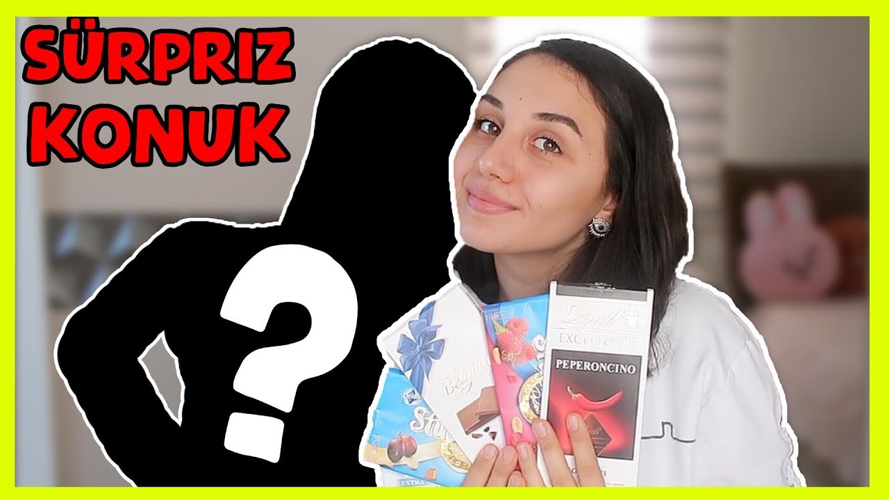 Üvey Annemin Yurtdışından Aldığı ABUR CUBURLAR! Acı Biberli Çikolata Mukbang 🤢🍫🌶️
