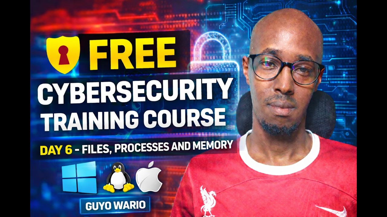 Cybersecurity Training Day 6 // Files Processess and Memory
