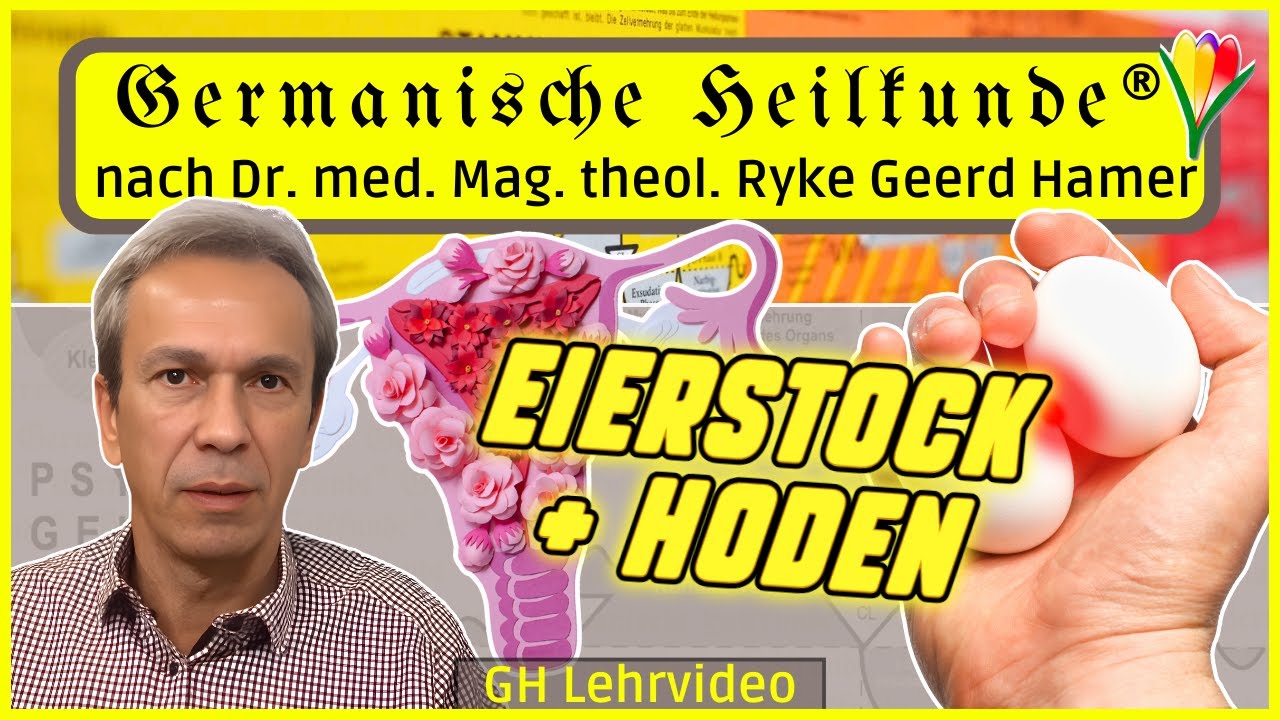 Eierstock und Hoden ⎮ Lehrvideo ⎮ Germanische Heilkunde®