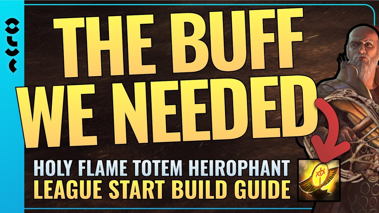 My Mirage League Starter: Holy Flame Totem Hierophant [PoE 3.28]