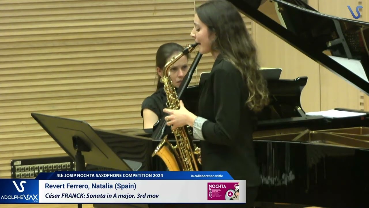 Natalia Revert Ferrero plays Sonate for violin (3rd. Mov) by Cesar FRANCK