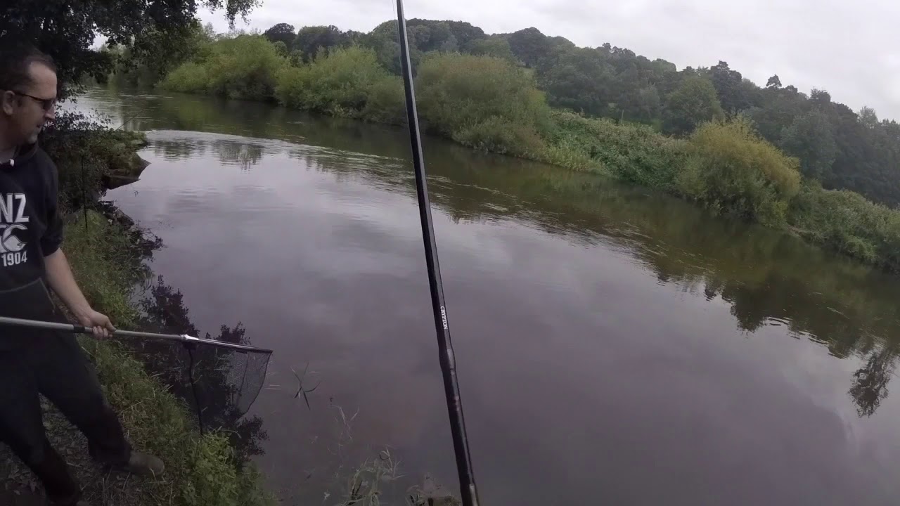 Barbel hunting on the Herefordshire Wye at Thomas Wood