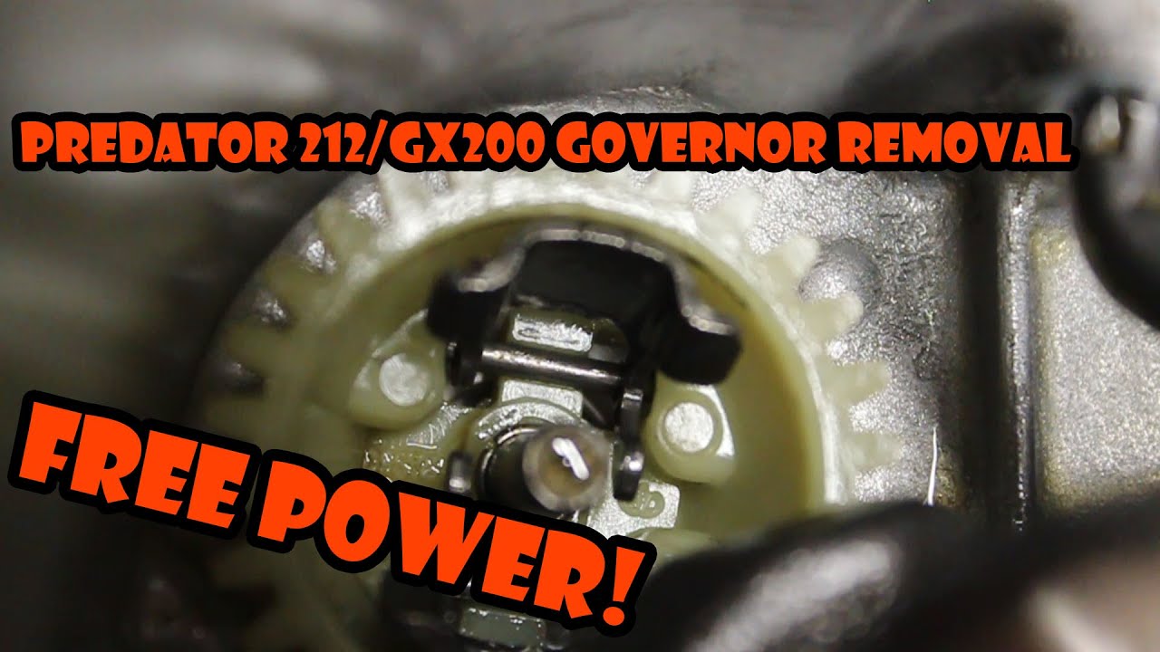 How To Remove Predator 212cc/GX200 Governor *DETAILED*