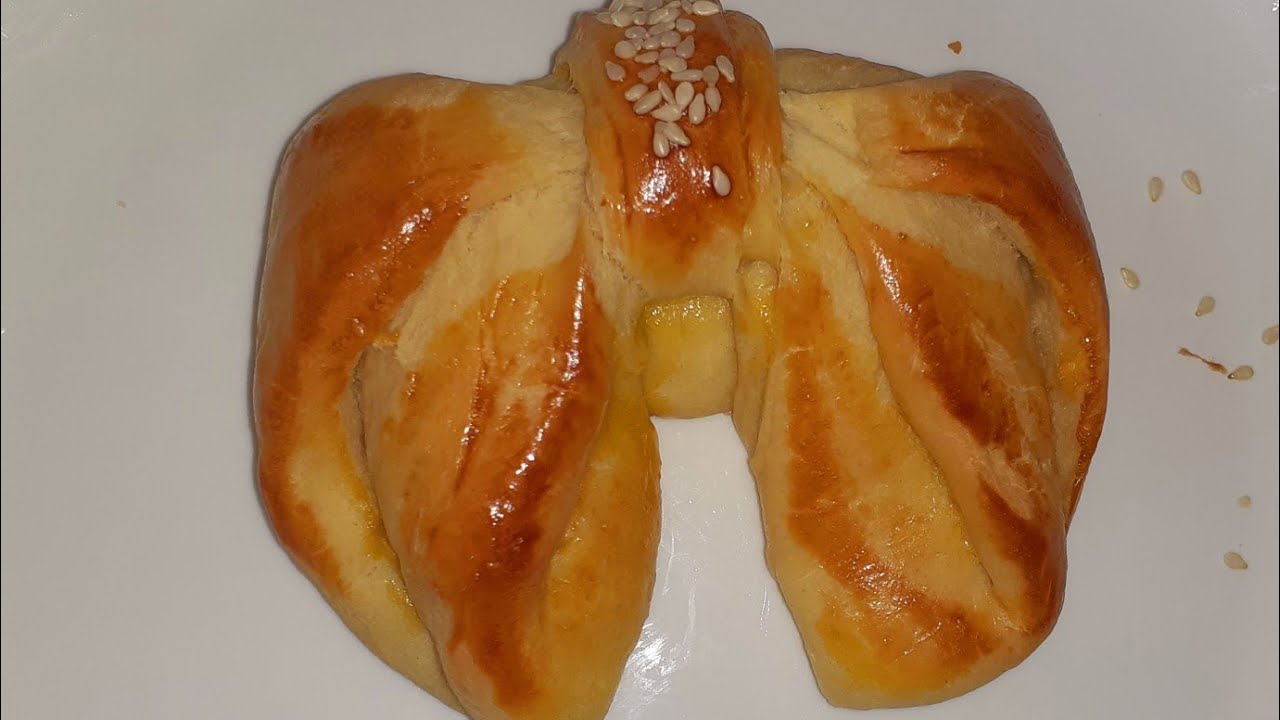 بريوش على شكل فراشة 🦋🦋 يستحق التجربة      brioche papillon 🦋
