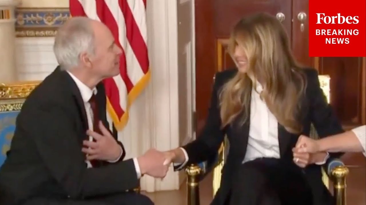 JUST IN: Melania Trump Welcomes Freed American-Israeli Hostage Keith Siegel To White House