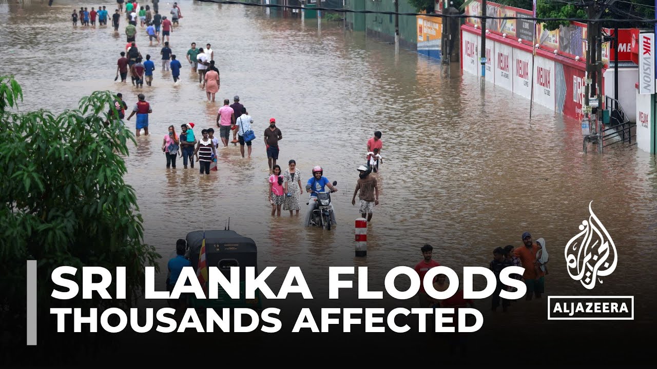 Sri Lanka floods: At least 134,000 people affected by raging waters