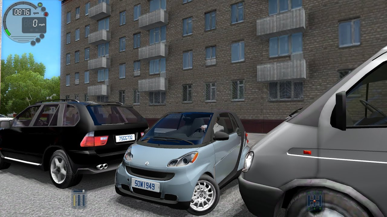 City Car Driving 1.5.0 Smart ForTwo [Logitech G27]