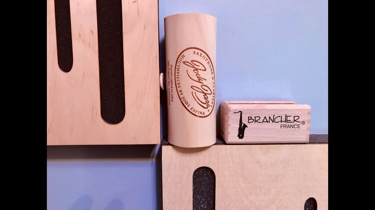 Comparison Test soprano sax mouthpieces:Jody Jazz  DV 6* vs Brancher L17