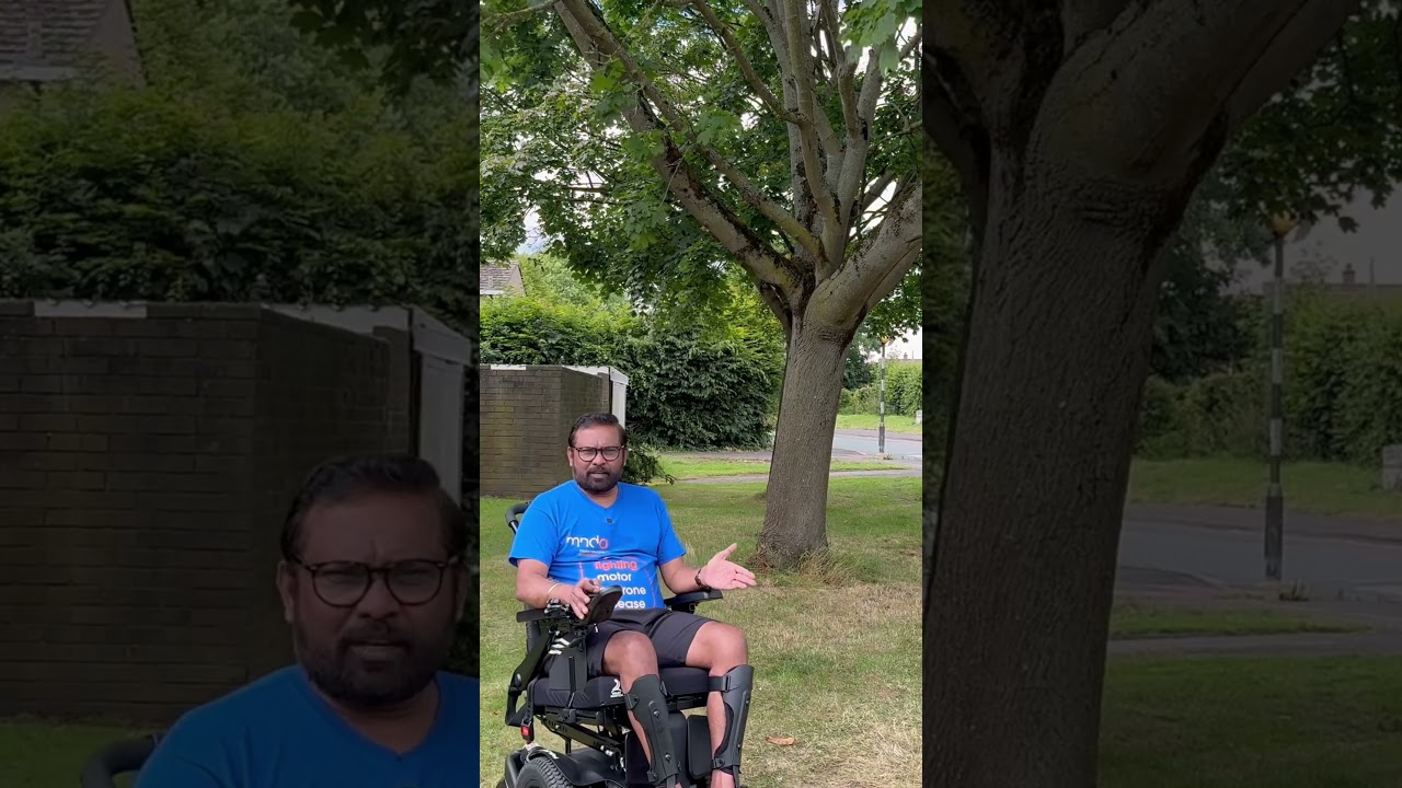 England MND disabled person life in uk motivational video 