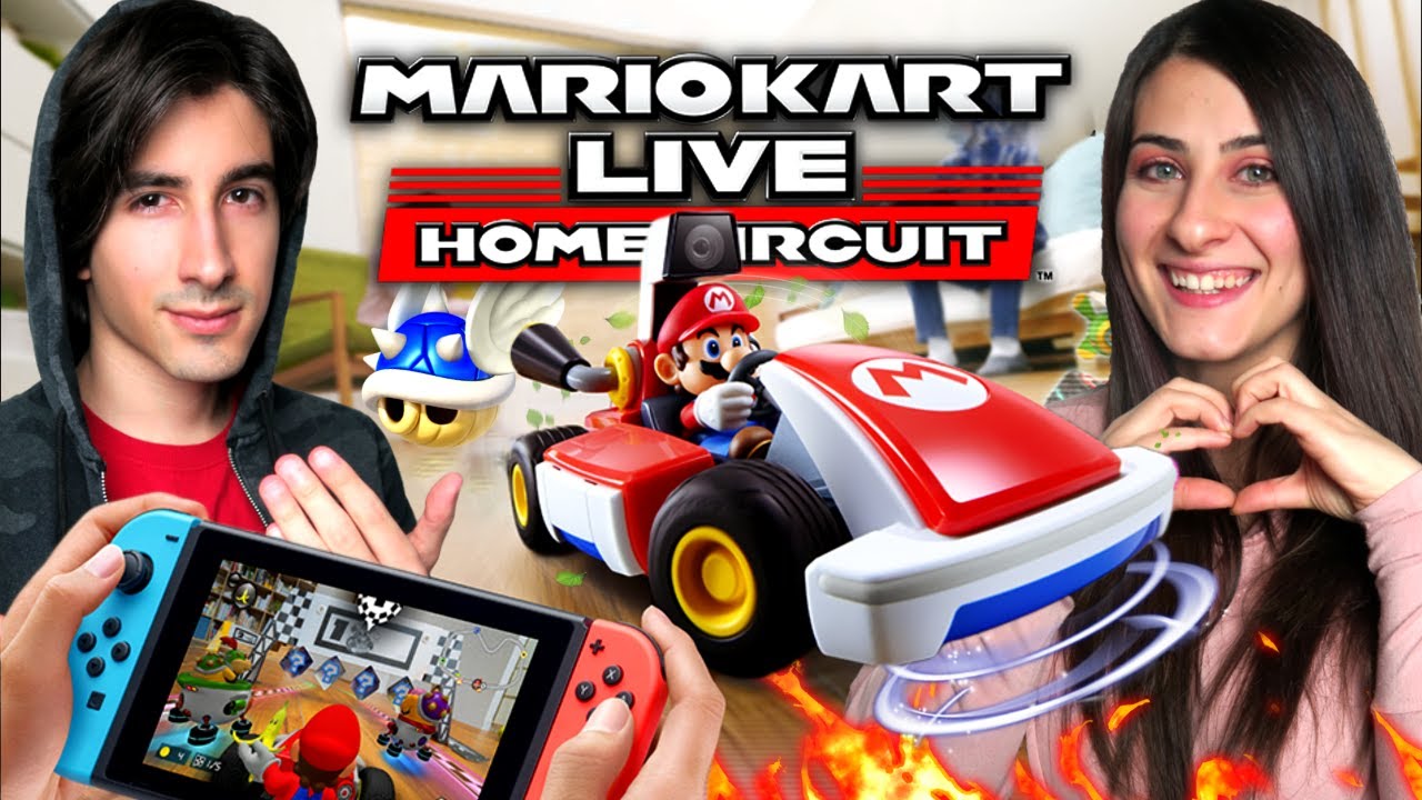 PROVO MARIO KART nella VITA REALE con la mia RAGAZZA 🚗 w/@FrancyDreams Mario Kart Live Home Circuit