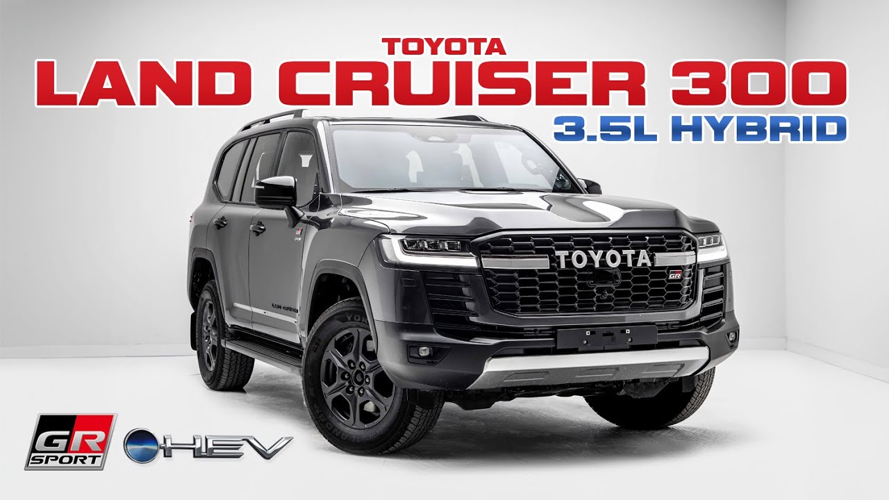 New Toyota Land Cruiser GR Sport Hybrid 3.5L | Ultimate 4x4 Hybrid SUV