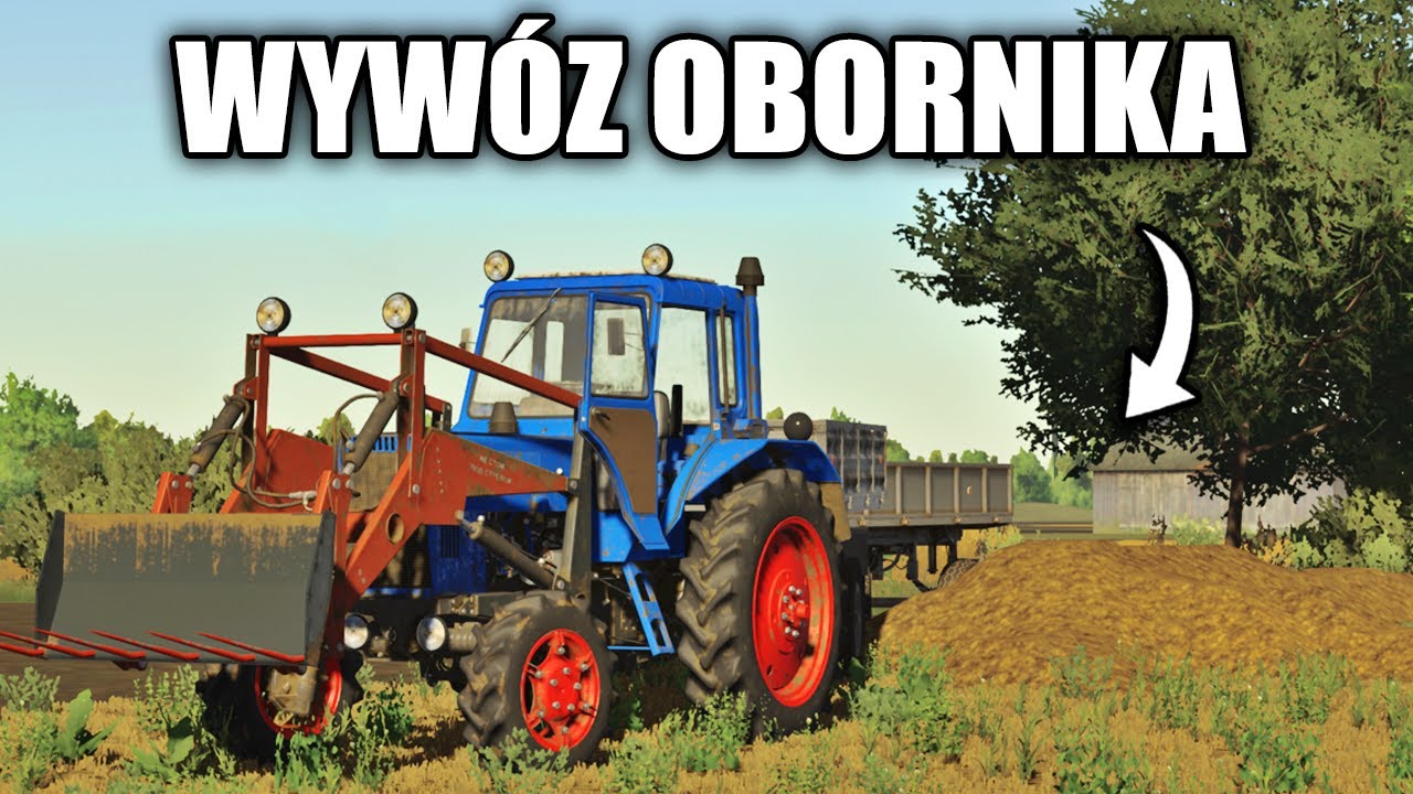 PRZYGODY WESOŁEGO ROLNIKA - WYW&Oacute;Z OBORNIKA Z KURNIKA | E145 | FARMING SIMULATOR 22