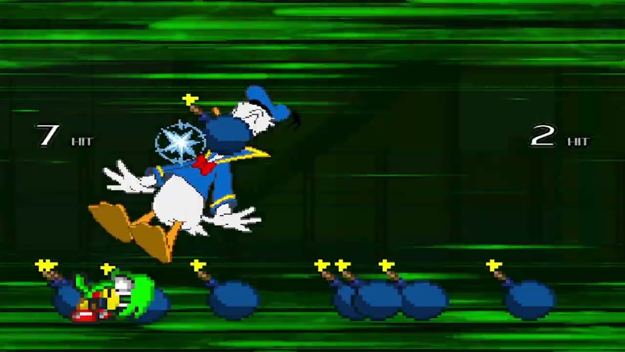NICK54222 MUGEN: Classic Bean VS Donald Duck (Rematch)