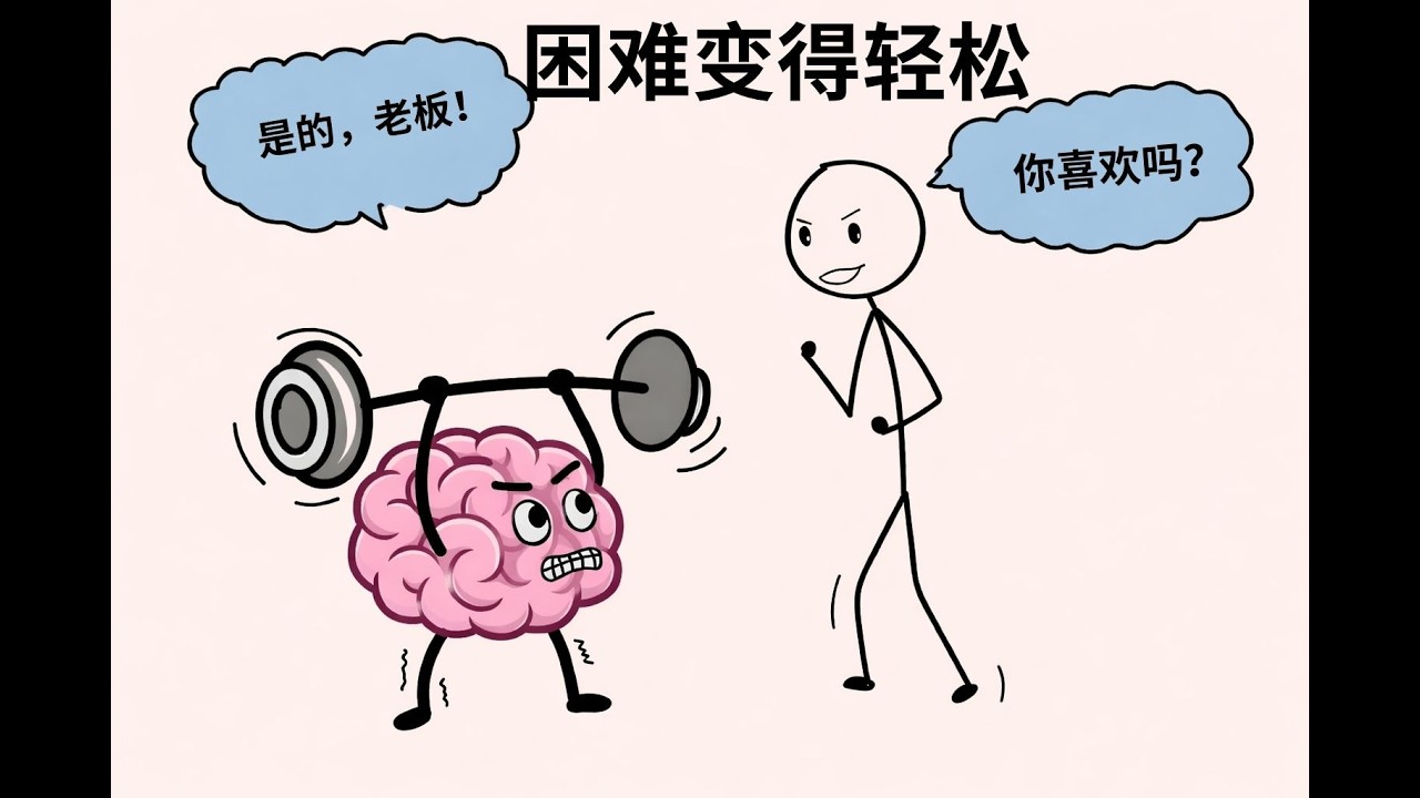 如何训练你的大脑享受努力工作