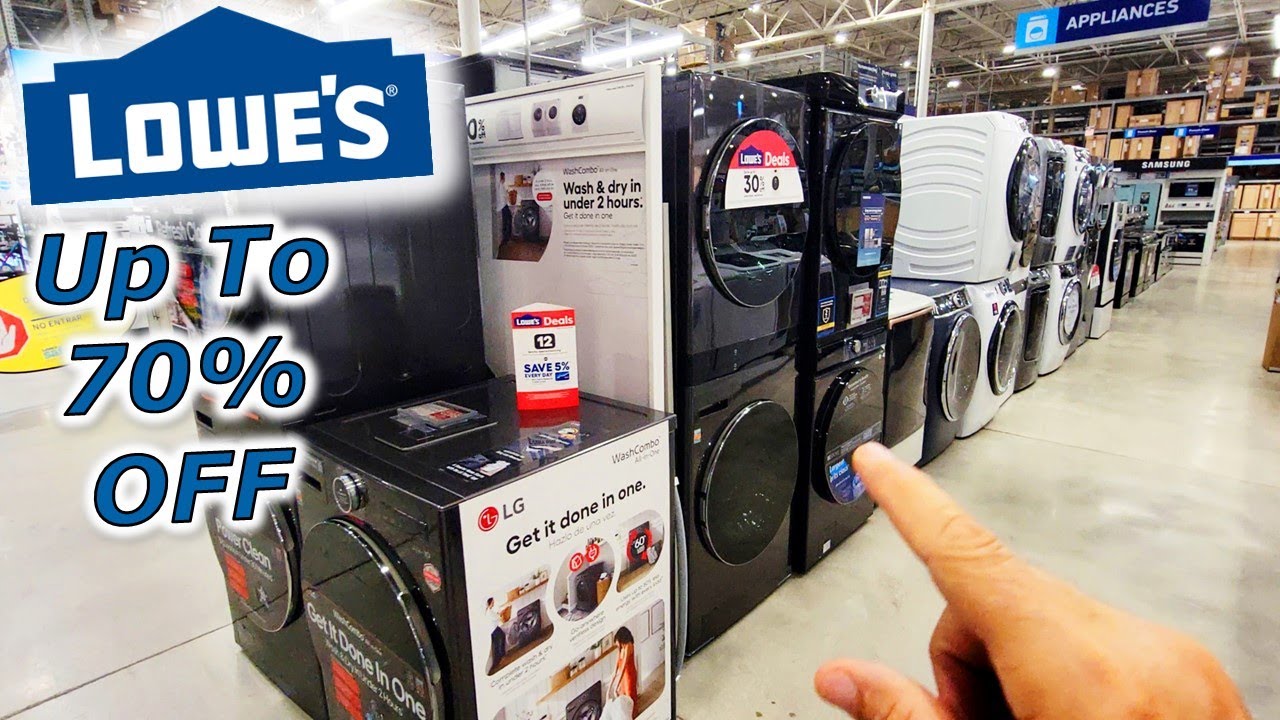 Lowe's Labor Day 2025 Appliance Sale 60% Off Stackable Discounts