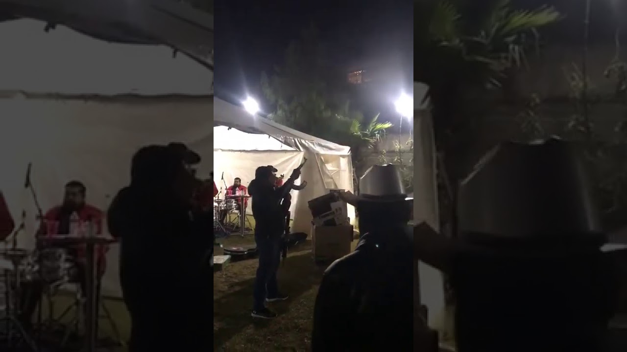 As&iacute; se oye una balada. Fiesta privada