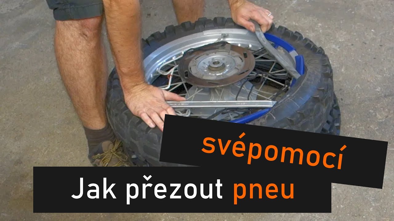 Jak přezout moto pneu svépomocí?