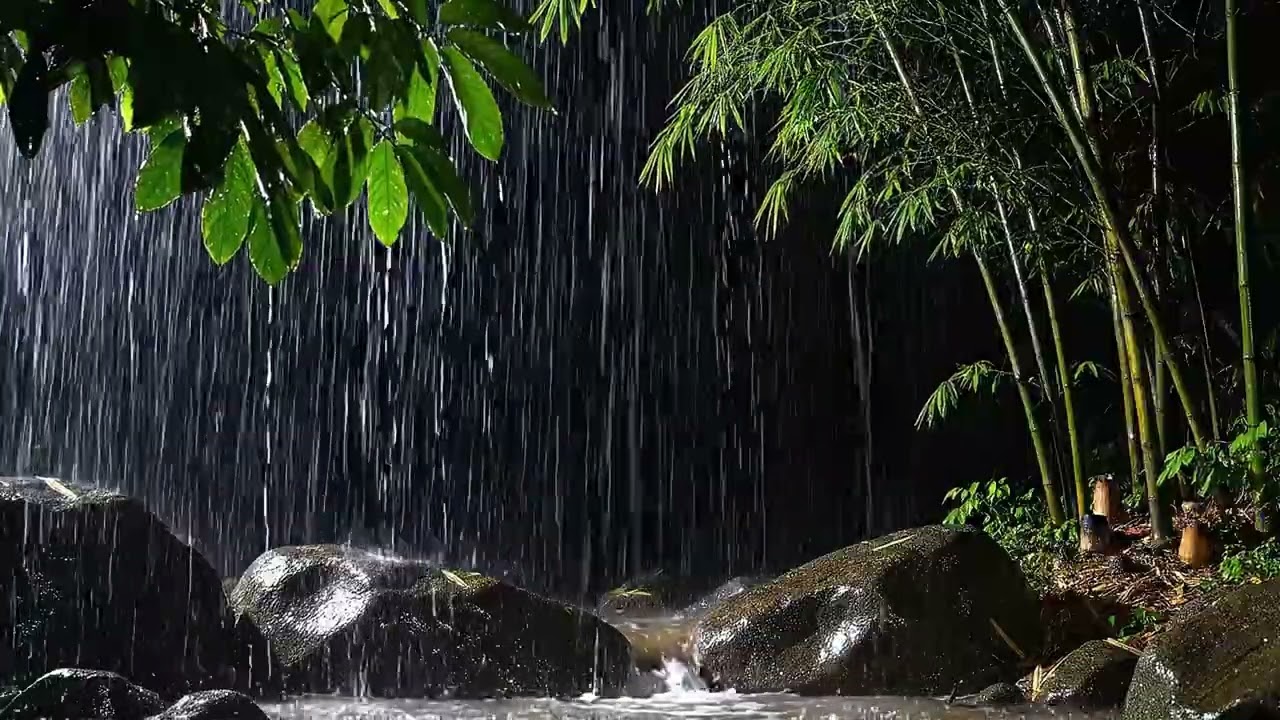 Rain sounds Rain for sleeping Heavy rain 3