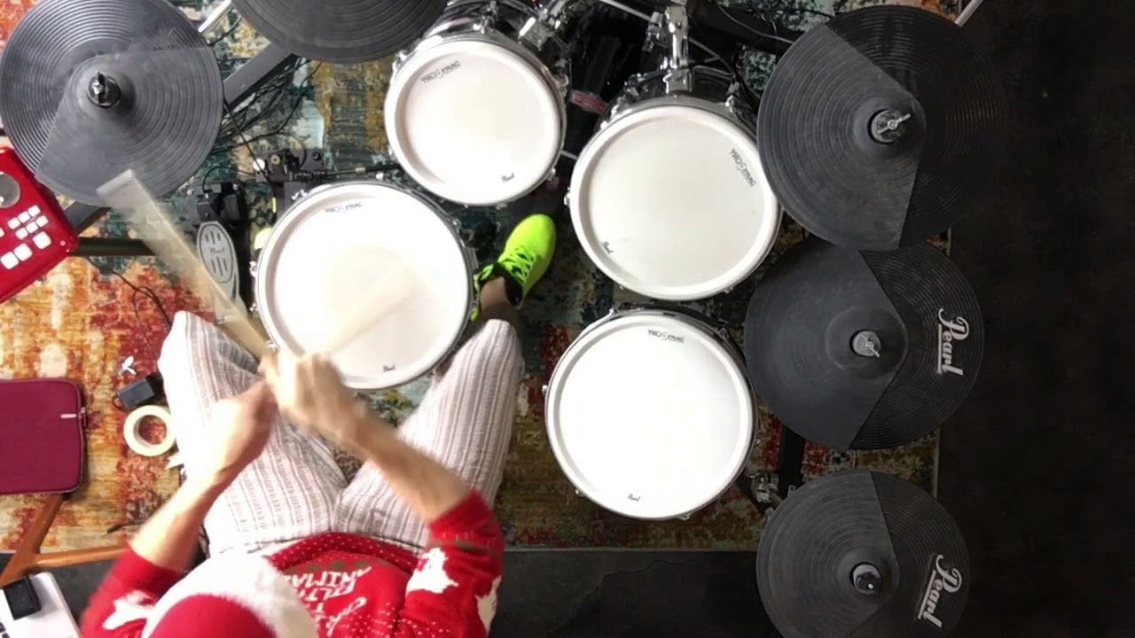 Brutal Christmas Drumming 2017 - All I Want for Christmas Is You