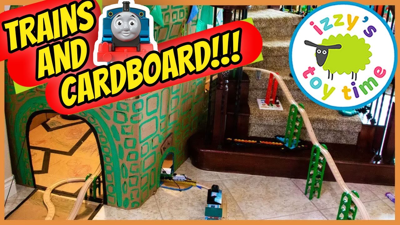 1 HOUR OF EPIC CARDBOARD BUILDS WITH TRACKS!!!