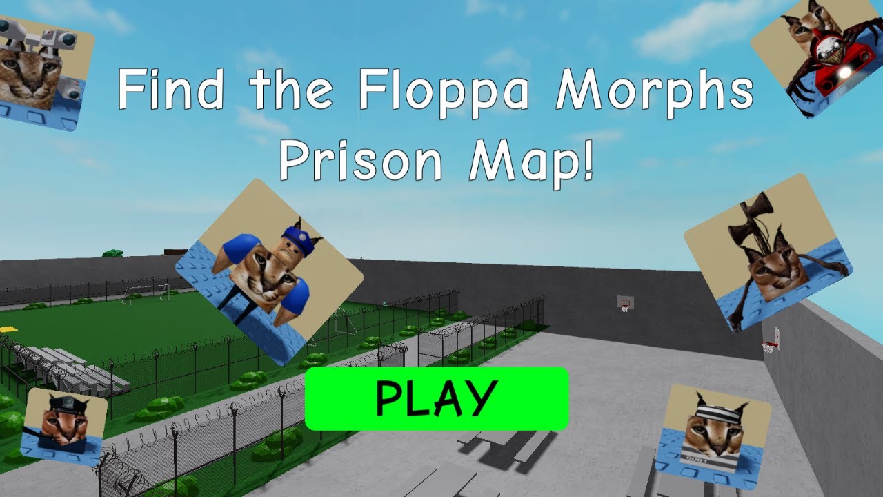 Roblox: Find the Floppa Morph's by BIG PLAY - Prison Map 🚨