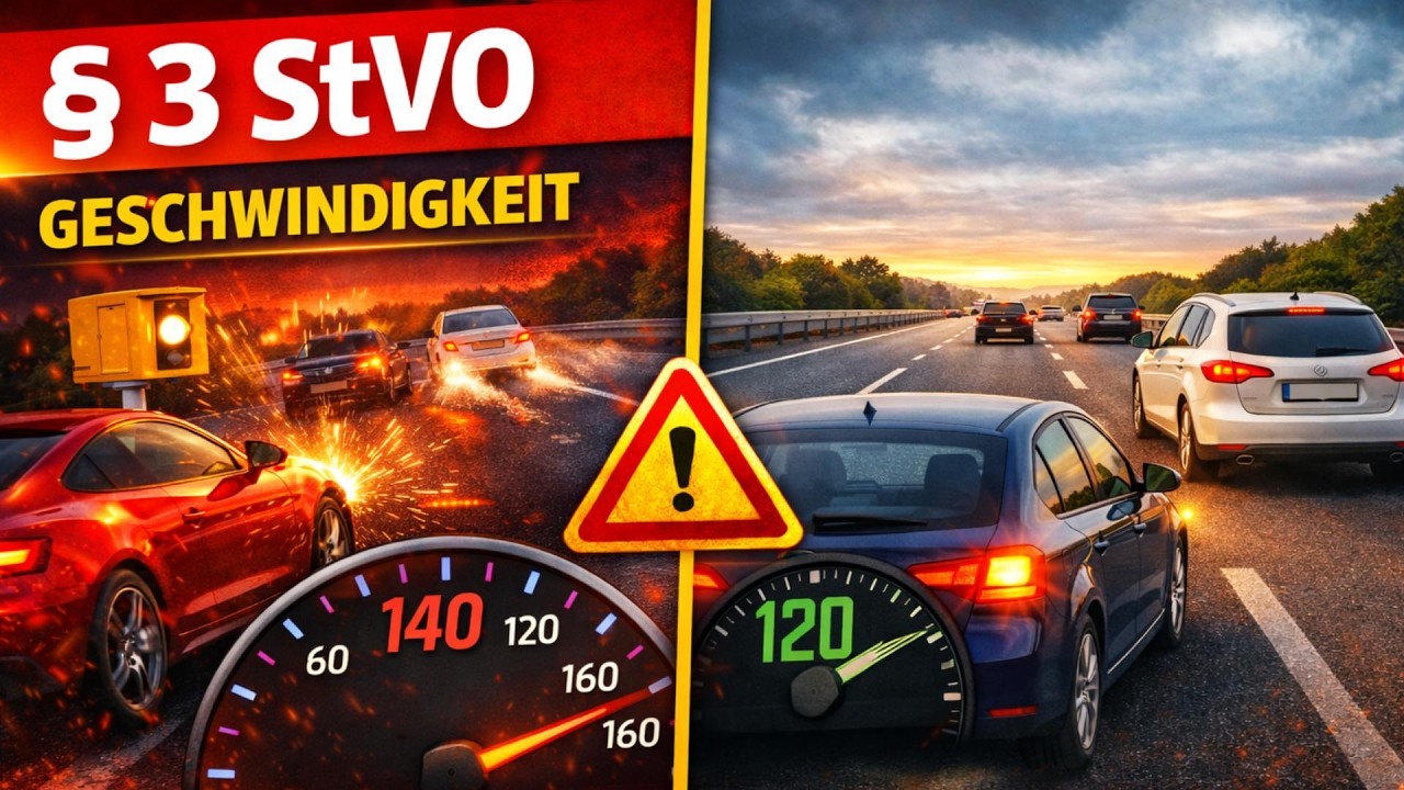 Diese Regel rettet dir Leben – §3 StVO 🎙️ Podcast