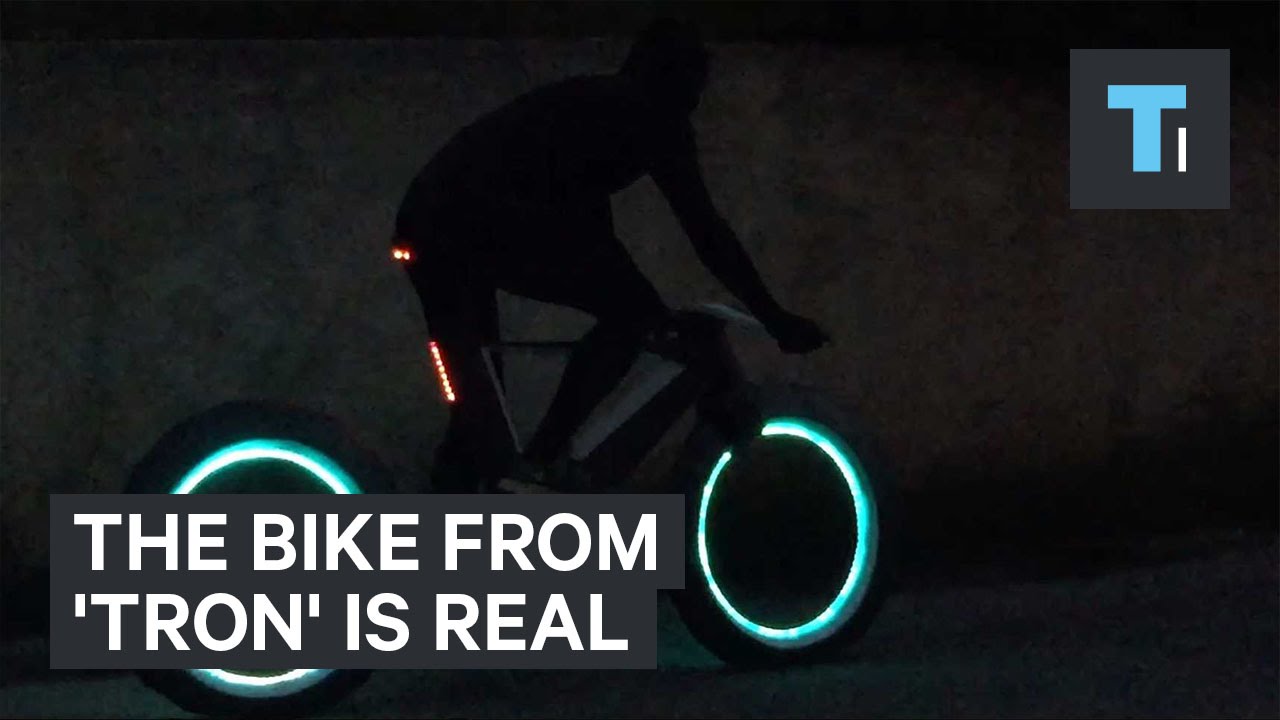The bike from 'Tron' is real