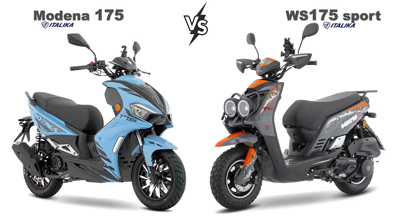 Modena 175 vs Ws175 Sport ¿Cual COMPRAR?