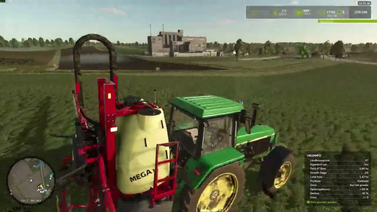 [SP] Velden besproien en pallets laden !! [Farming simulator 25 Zielonka ] [#57] [NL]