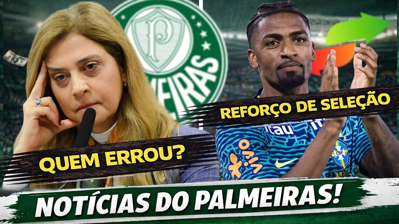 BOMBA! PALMEIRAS PREPARA PROPOSTA COM NOVO ZAGUEIRO, EMPRESTA MAIS UM E RESCINDE COM PATROCINADOR