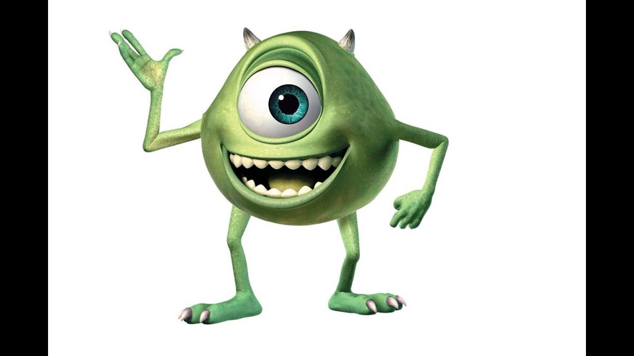 How to draw cute monster Mike Wazowski | easy drawing step by step for kids