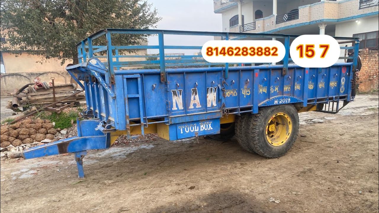 15 7 tralla for sale in Punjab cheap price in India 🤗tralla #farming #sale 