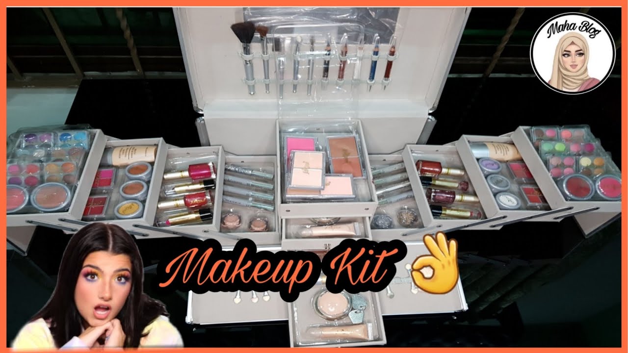 Makeup Vanity Box ll Bridal Makeup Kit ll Honest Review - Maha Blog