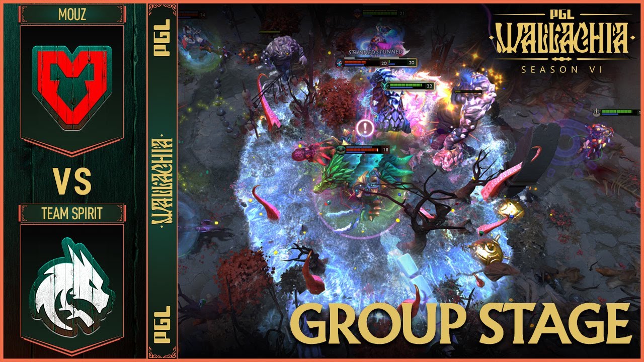 SPIRIT vs MOUZ - HIGHLIGHTS - PGL Wallachia Season 6 | DOTA2