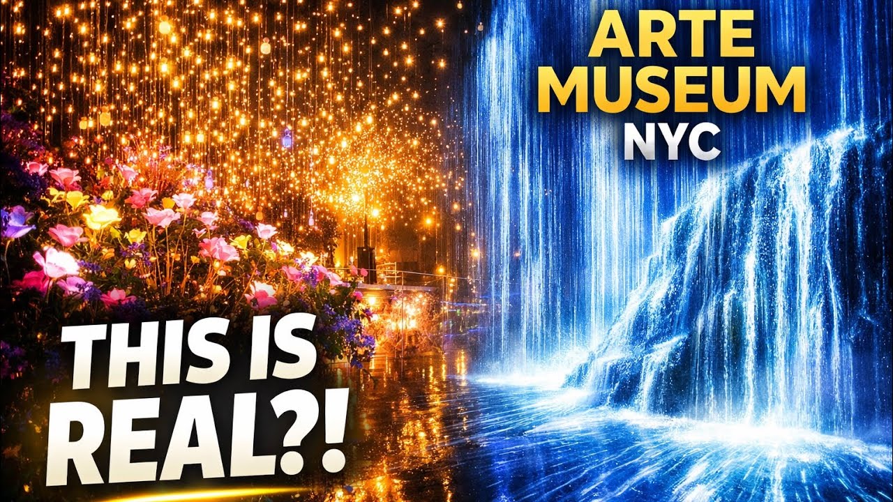 Arte Museum NYC Experience | Immersive Digital Art at Chelsea Pier | Journey Junkies