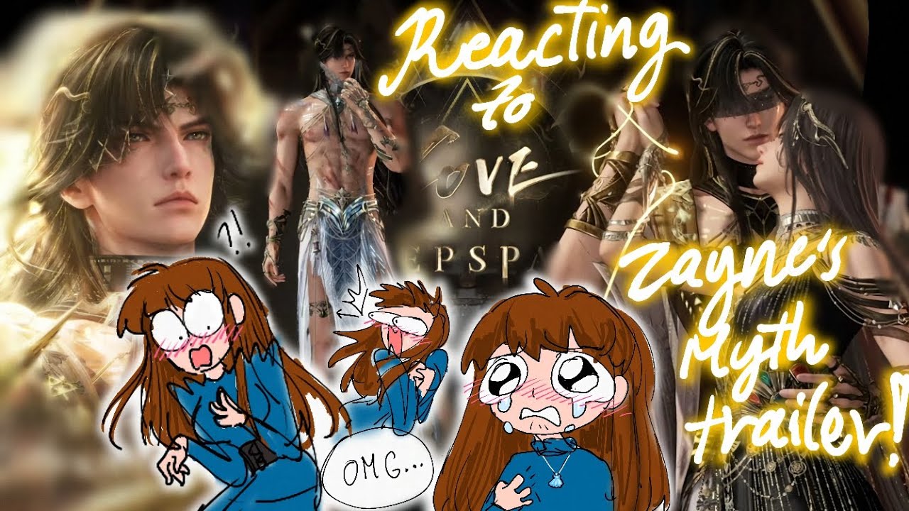 OMG ZAYNE IS SO PRETTY!!! (love and deepspace reaction to Zayne's new myth trailer)