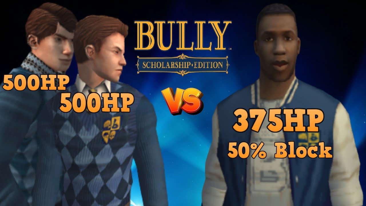 Bully SE: Gord (500HP) & Tad (500HP) VS Damon West (50% Block) | 60 FPS