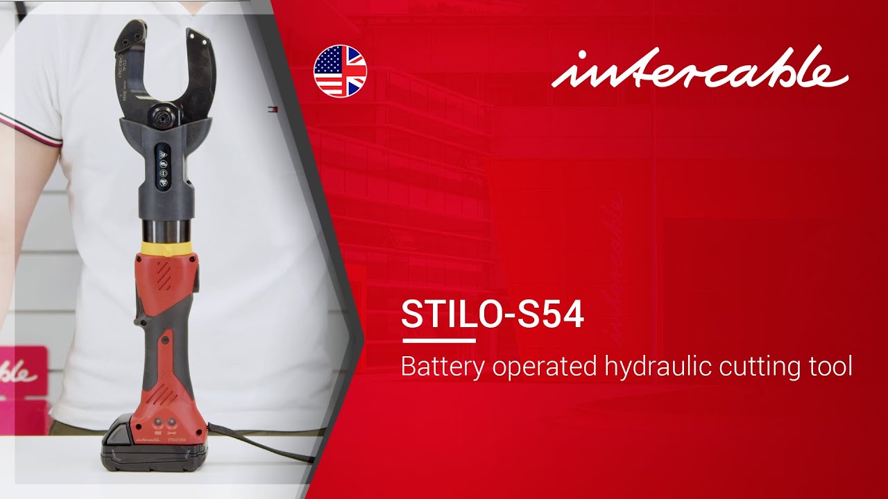 Application: STILO S54 Battery operated hydraulic cutting tool - INTERCABLE