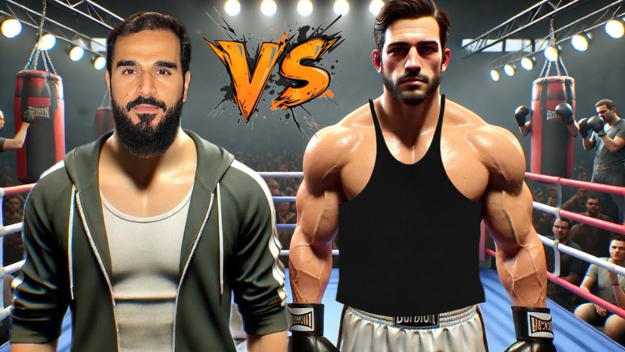 Boxing match challenge went wrong 😳🥊